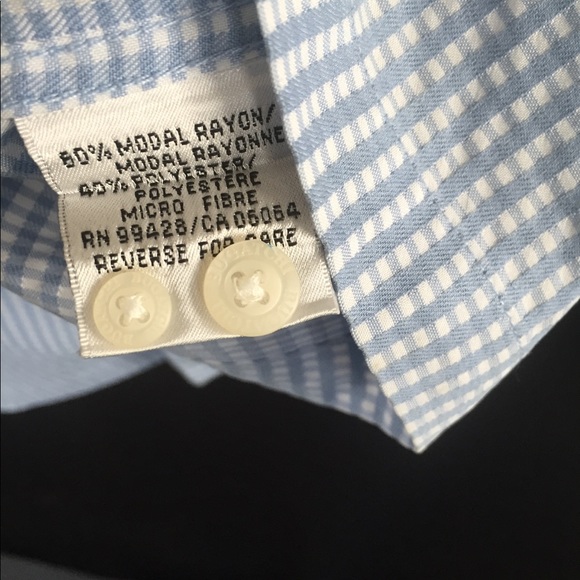 Bugatchi Uomo Short Sleeve Button Down. - Picture 5 of 5